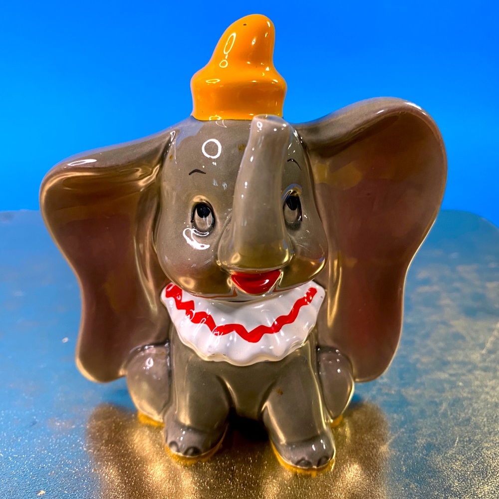Walt Disney’s Classic Dumbo The Elephant Vintage Hand-Painted Porcelain …